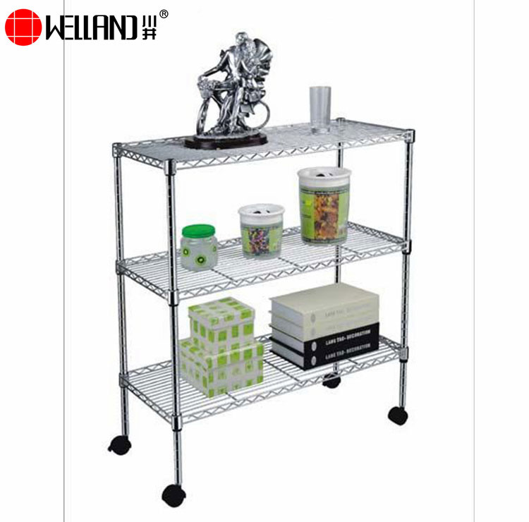 3 tier wire shelves