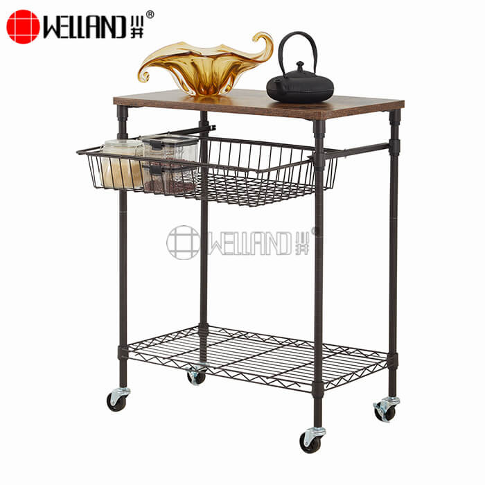 carro de almacenamiento de cocina