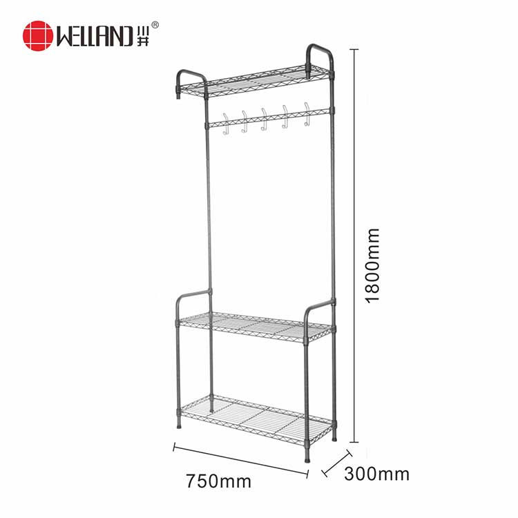 diy clothes hanger rack