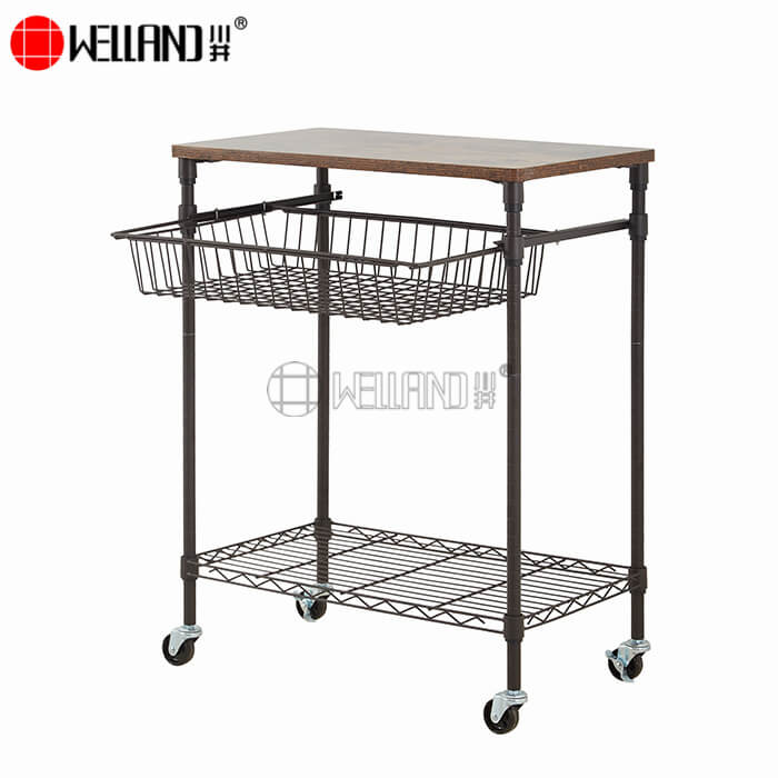carro de almacenamiento de cocina