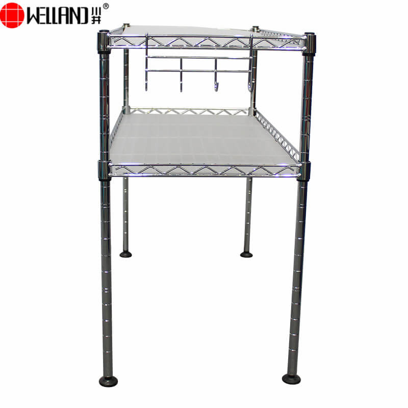 2 tier wire shelf