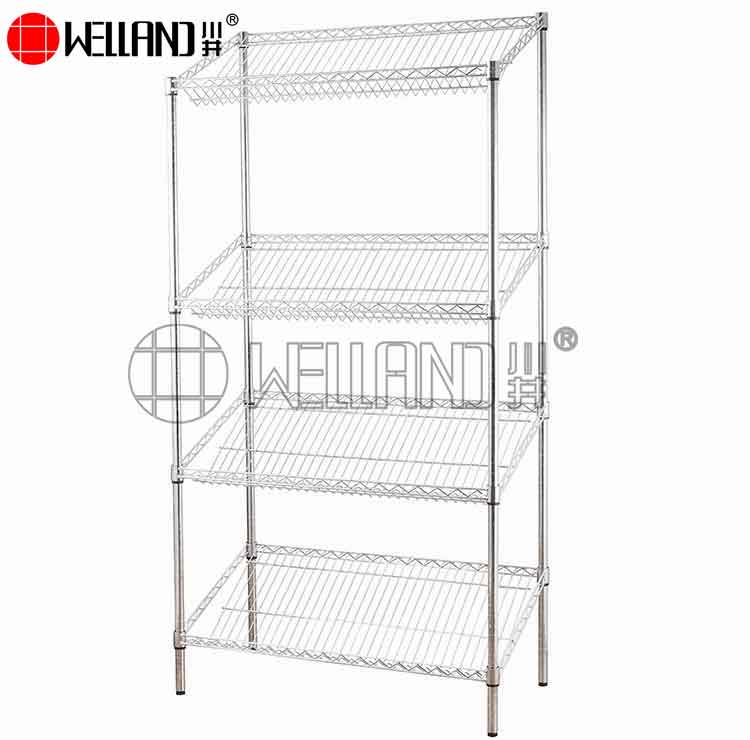 Slanted Display Rack