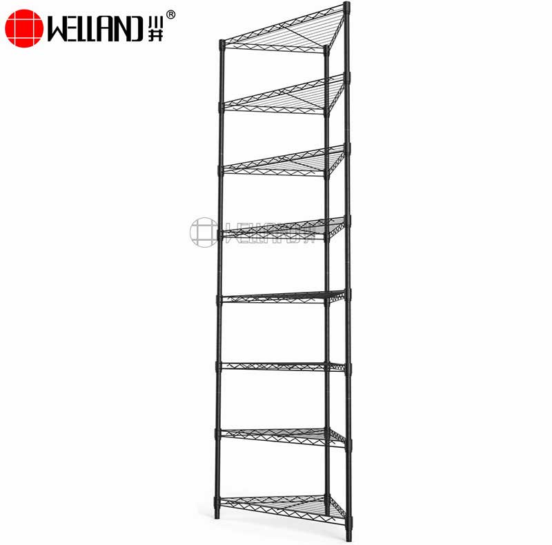 rack de arame de canto