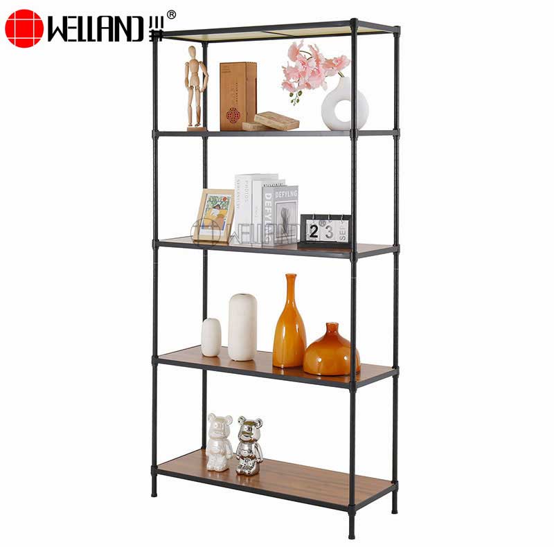 bamboo storage shelf