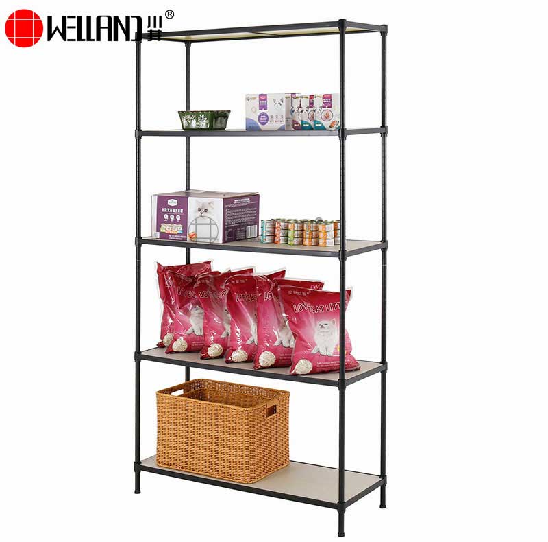bamboo storage shelf