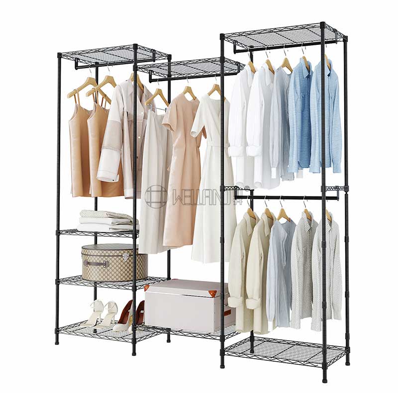 Freestanding Closet Wardrobe Rack