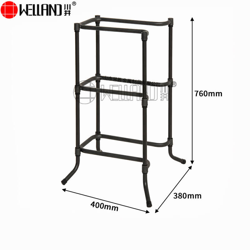 water bottle storage rack