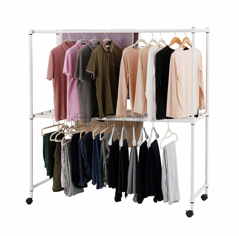 rack de rangement de vêtements