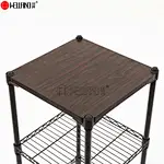 DIY 3 tier mini wire shelf for storage