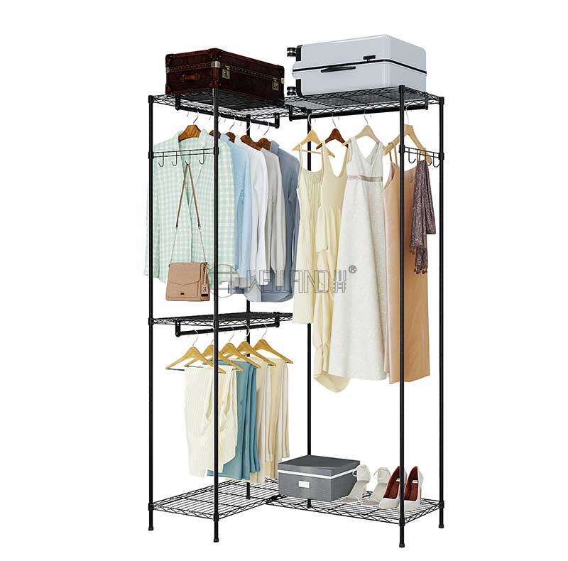 Freestanding Closet Wardrobe Rack