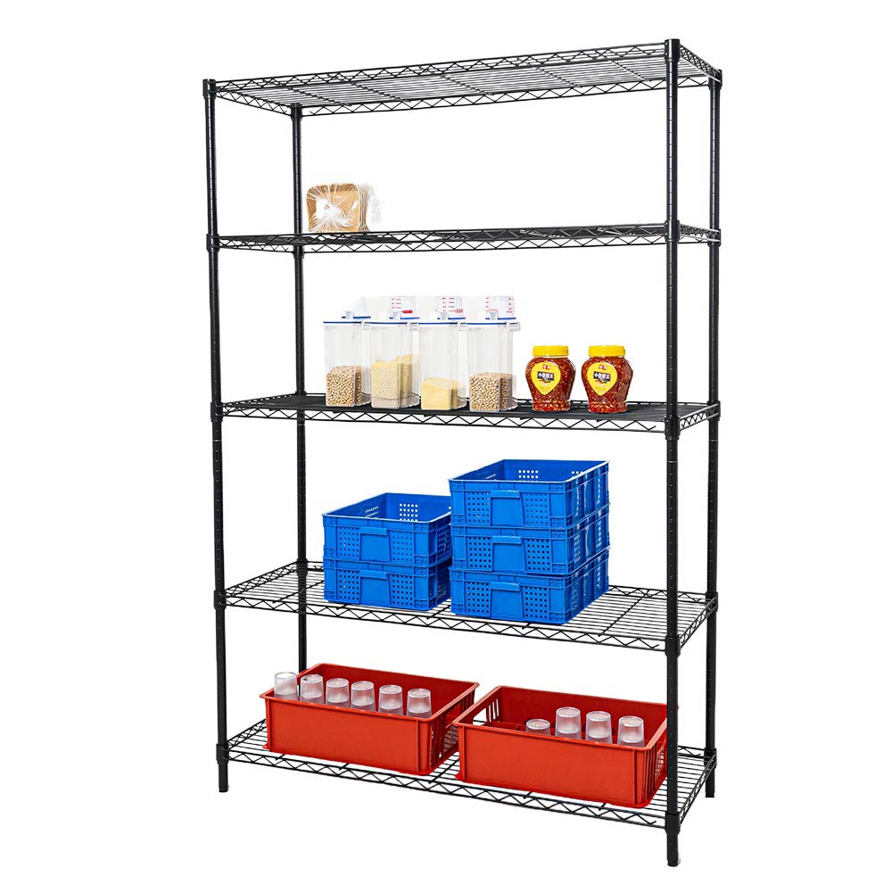 Étagères de rangement en fil métallique