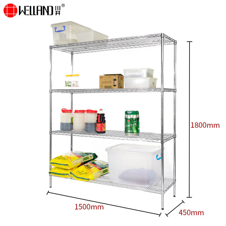 stainless steel wire shelves