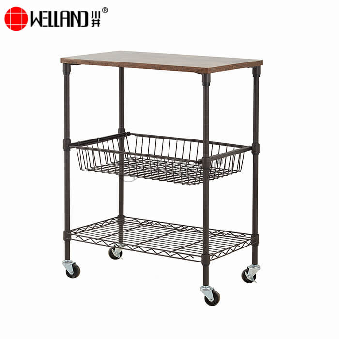carro de almacenamiento de cocina