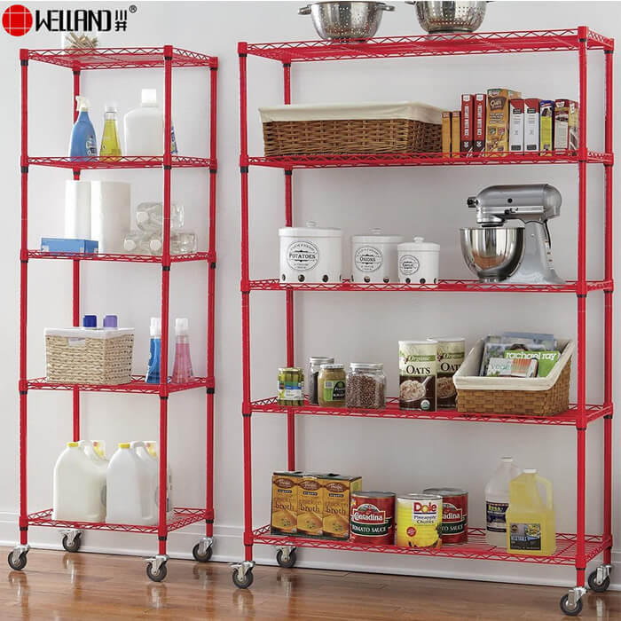 wire pantry shelving