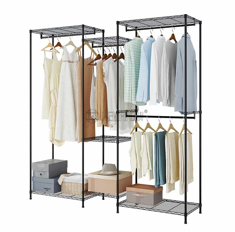 Freestanding Closet Wardrobe Rack