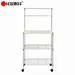 kitchen microwave oven cart