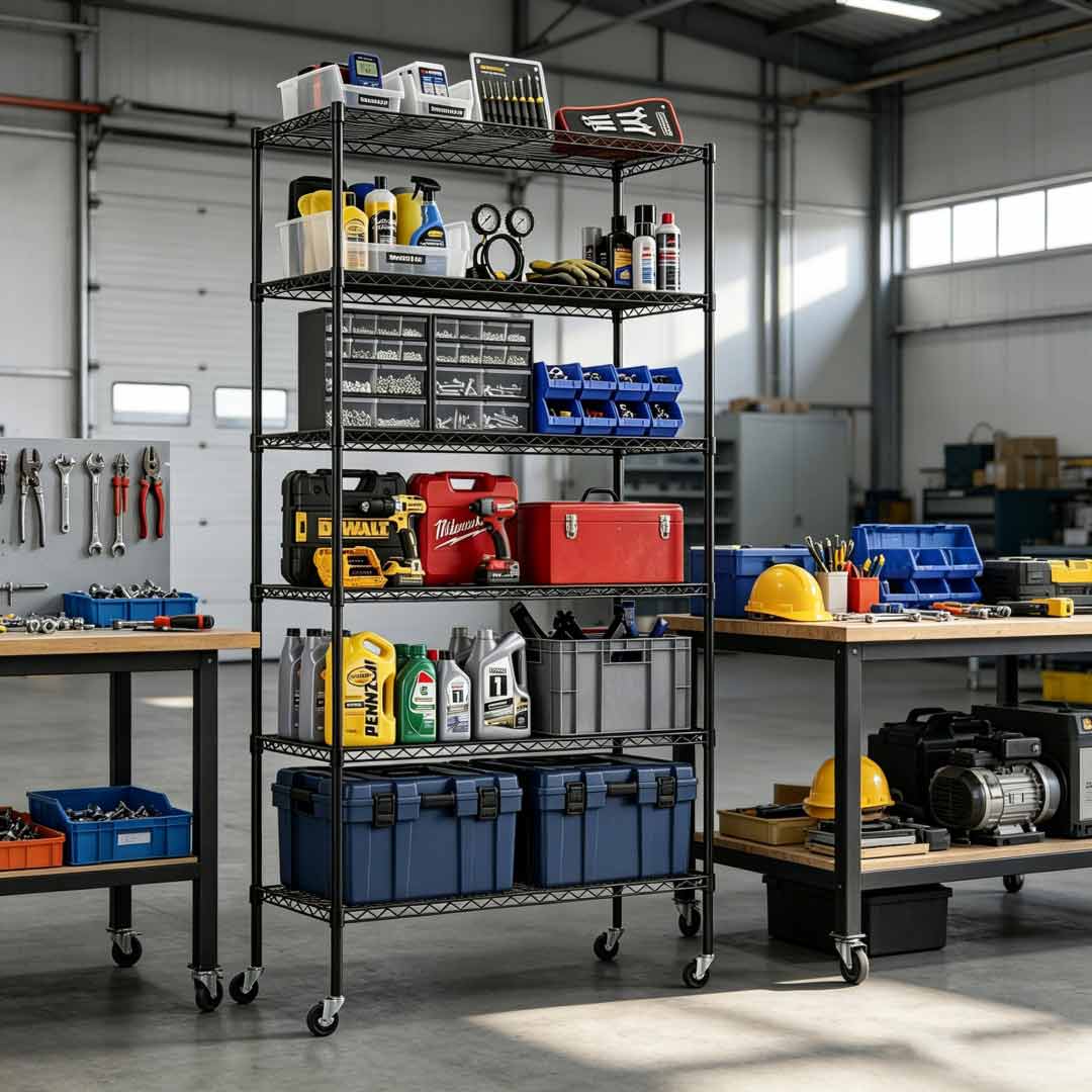 Estante de armazenamento de garagem