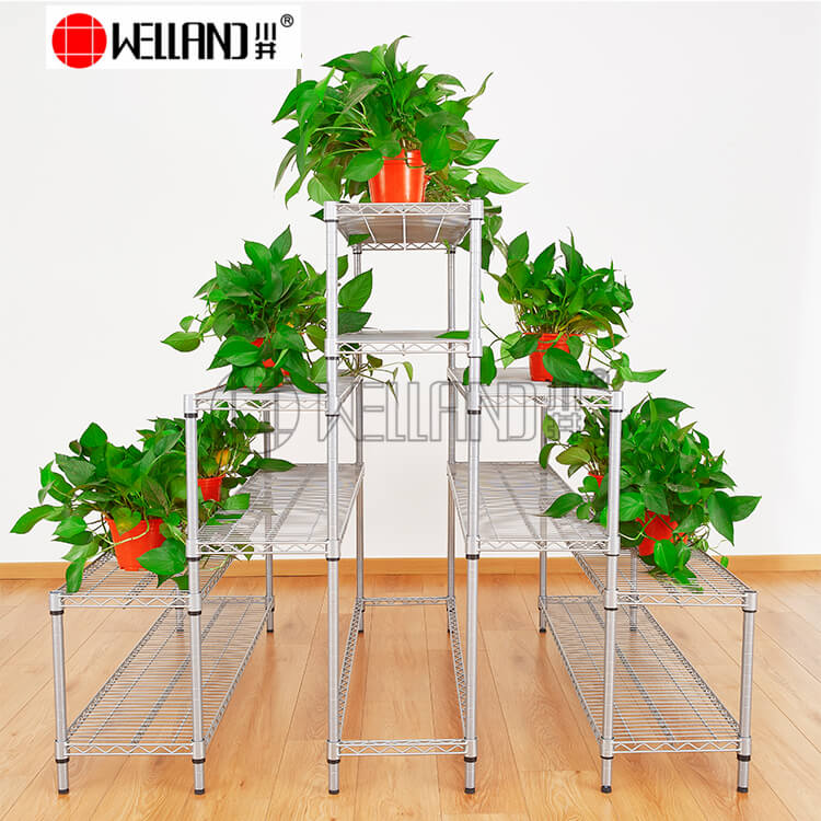 planting wire shelving