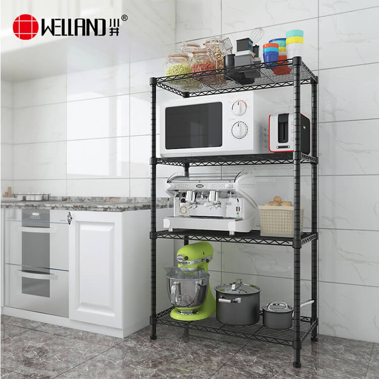 kitchen appliance shelves