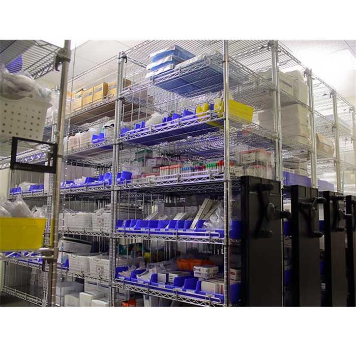sistemas de estanterías de farmacias