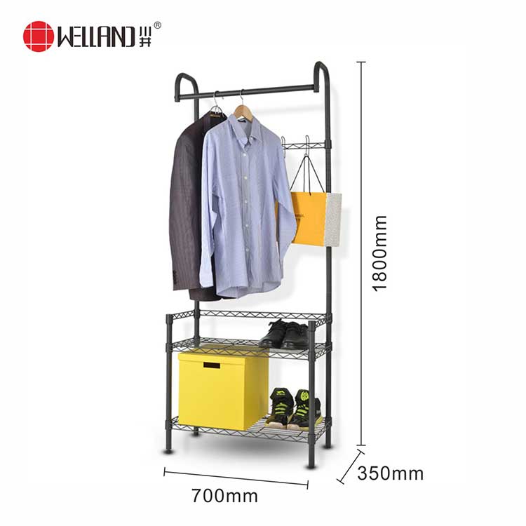 diy clothes hanger rack
