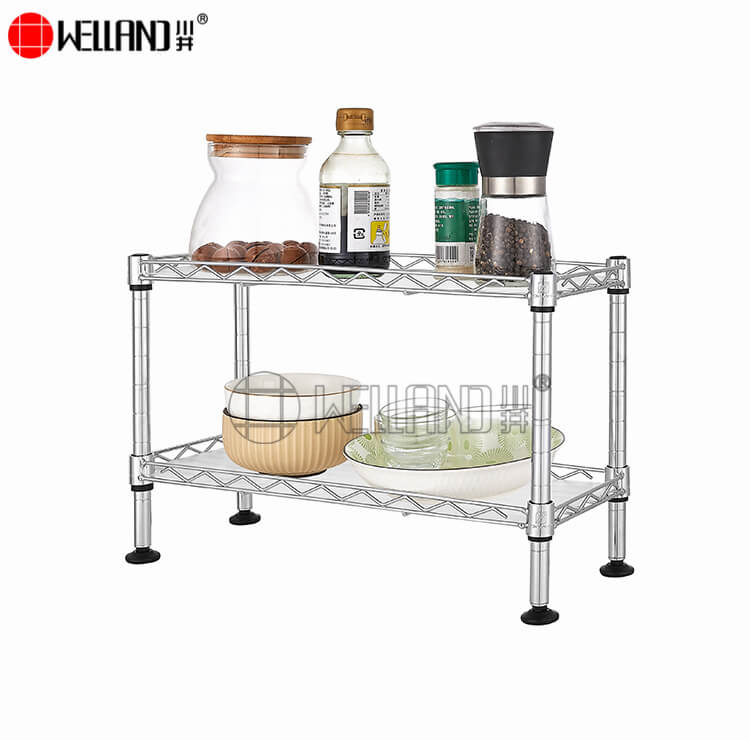 mini estante de cocina de 2 niveles
