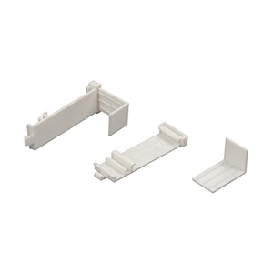 Ceiling clip curtain wall bracket for rail