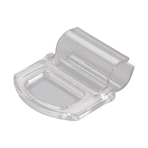Superior window shutter clear plastic safety handle for blinds