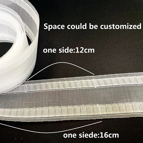 S Wave Ripple Fold Curtain Tape