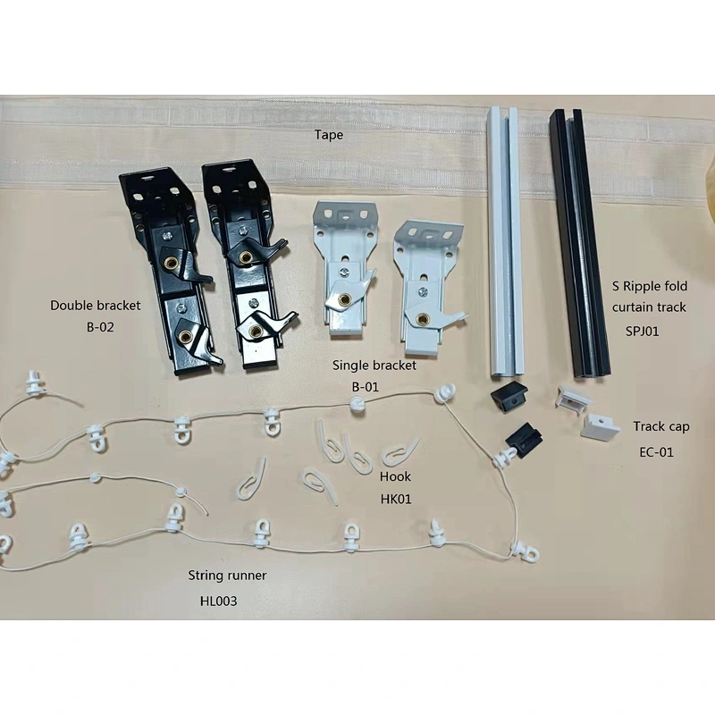 s wave curtain track runner