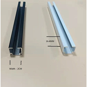 Good quality ripple fold curtain track wave curtain track