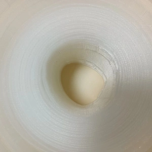High Quality Transparent Nylon S Fold Curtain Track Tape 7.5cm
