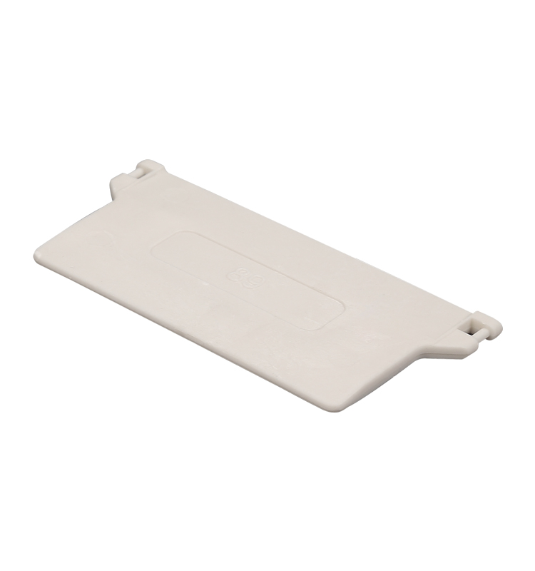 White plastic vertical blind slat weight,blind components