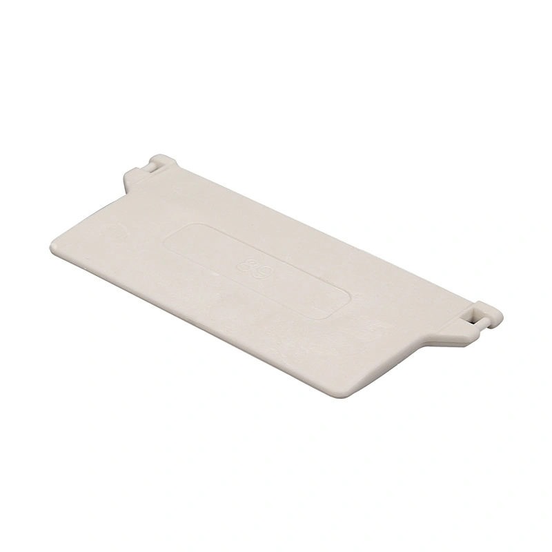 White plastic vertical blind slat weight,blind components
