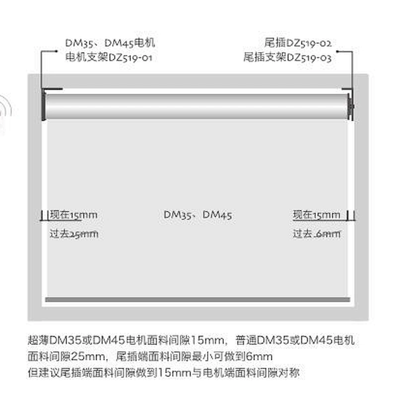zhejiang diy motorized roller blind