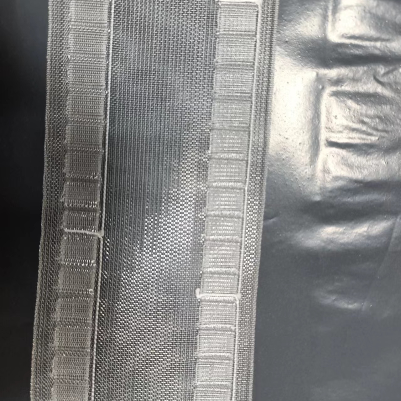 High Quality Transparent Nylon S Fold Curtain Track Tape 7.5cm