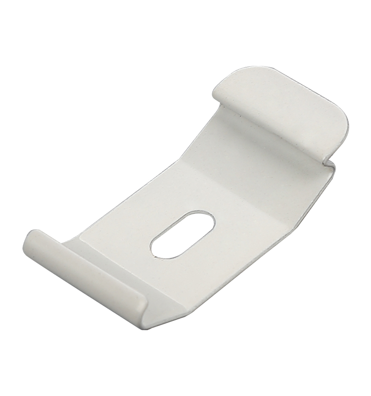 Custom fabrication good elasticity curtain track and ceiling clips for zebra  blinds