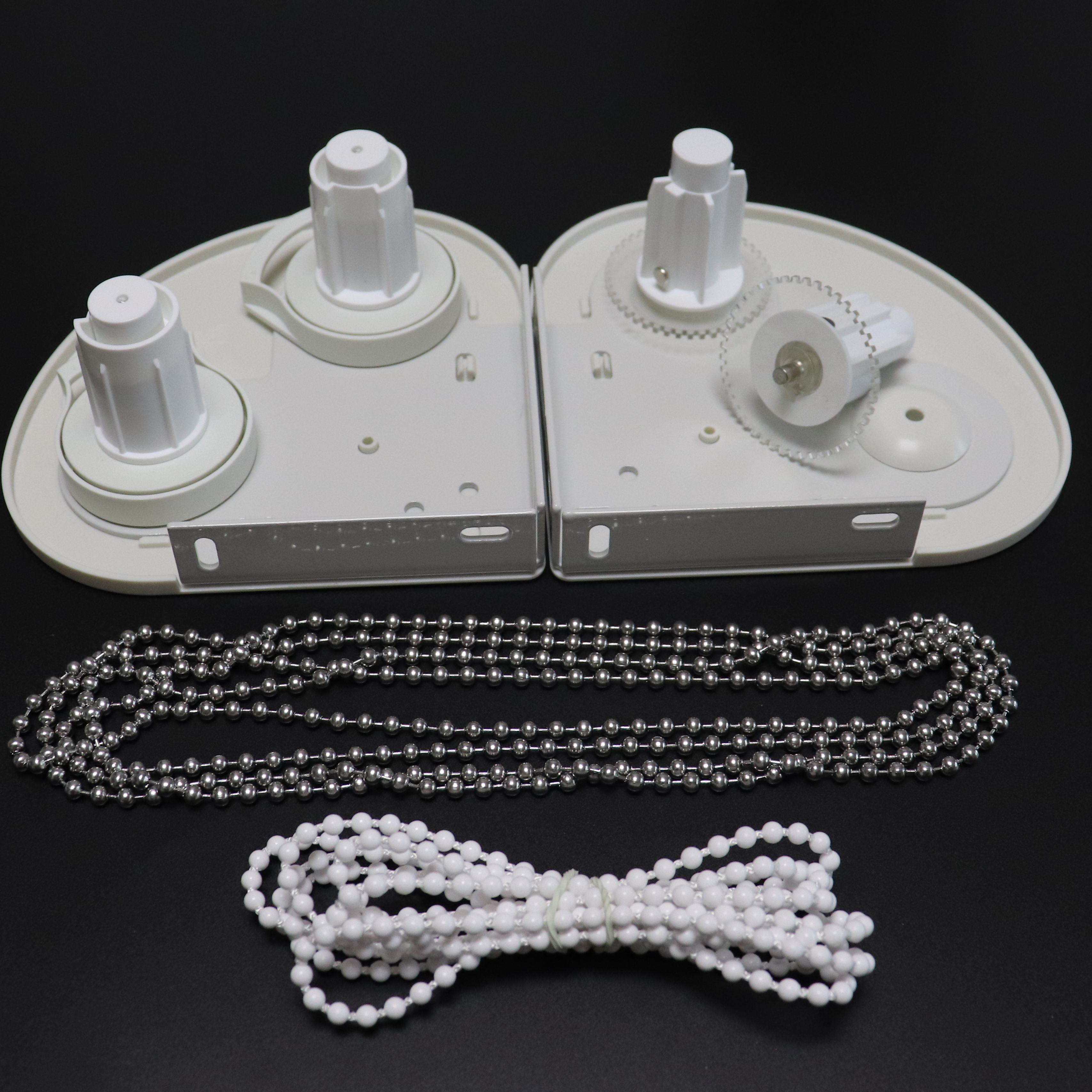 Heavy duty double roller blinds components clutch brackets