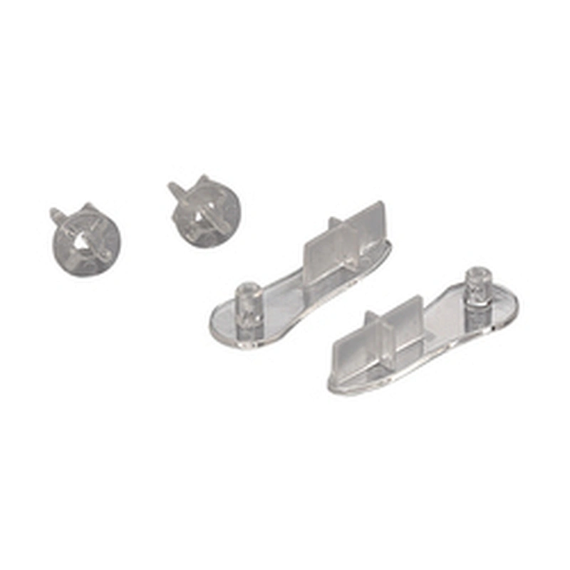 Curtain rail round lower bottom rail end cap  for zebra  blinds