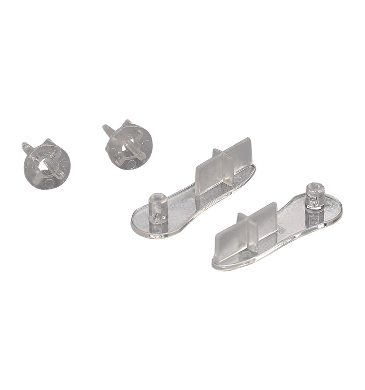 Curtain rail round lower bottom rail end cap  for zebra  blinds