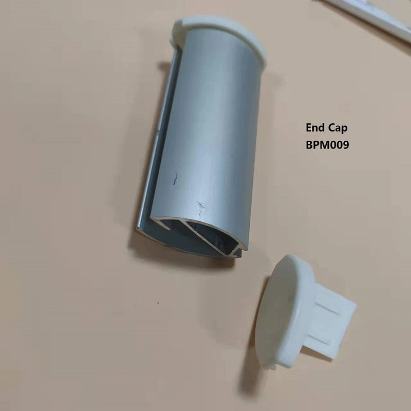 Curtain Rail Roller Blinds Aluminium Bottom Rail end cover
