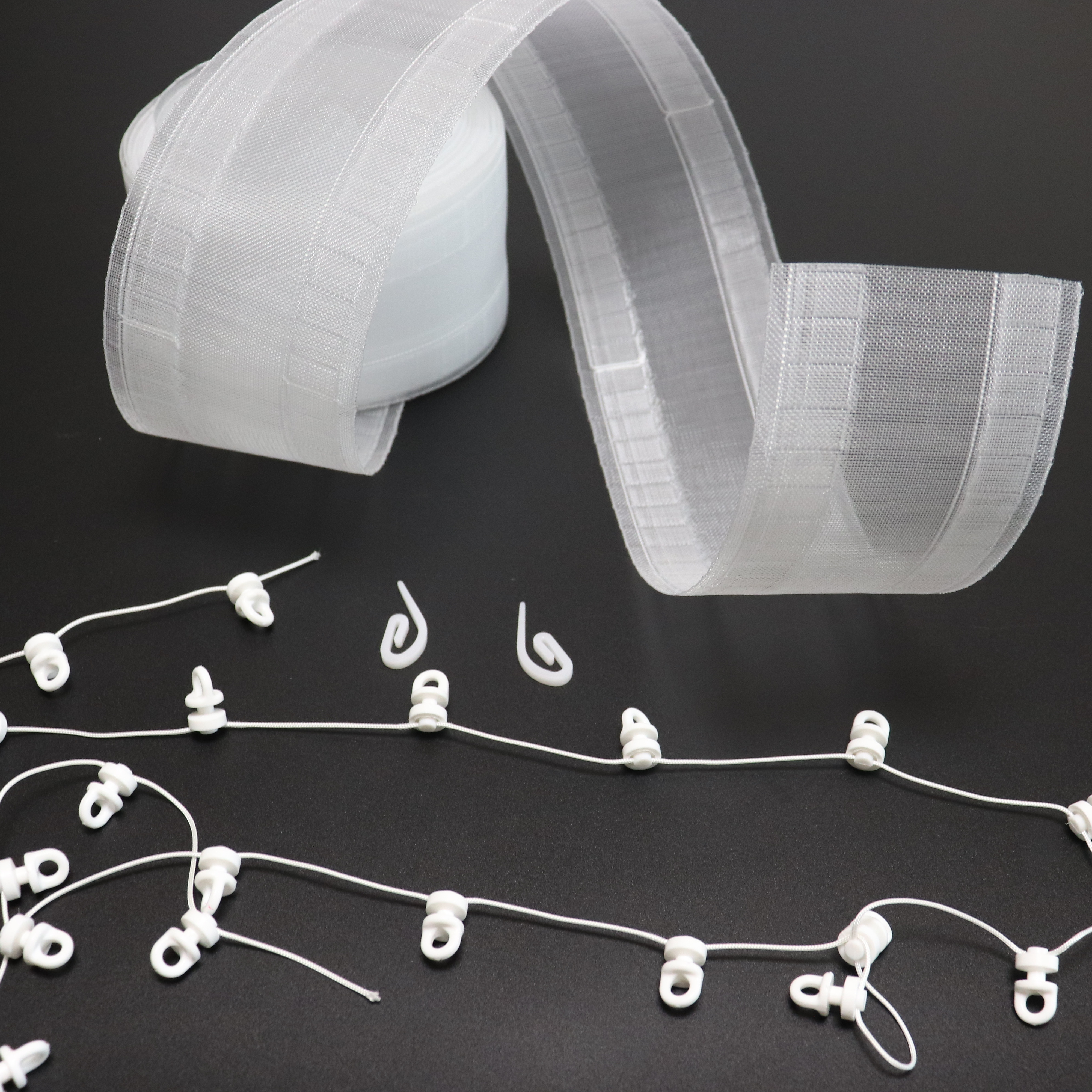 S Ripple Fold curtain wave curtain track Carrier Runner