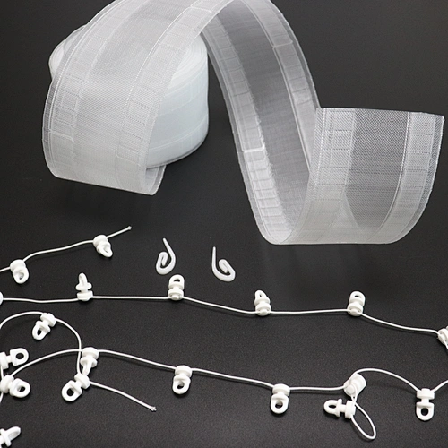S Ripple Fold curtain wave curtain track Carrier Runner
