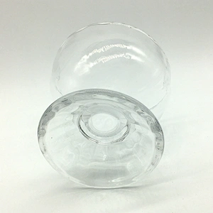 hot selling  transparent   ice cream glass bowl for household
