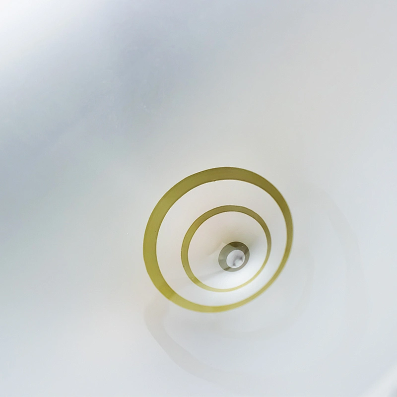 Atomization design Frosted Glass Cocktail Glass Champagne Martini Gold Stripes Goblets Cocktail Glass