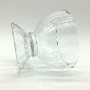 hot selling  transparent   ice cream glass bowl for household