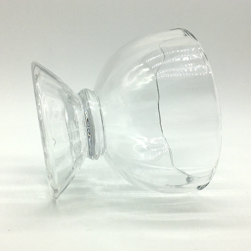 hot selling  transparent   ice cream glass bowl for household