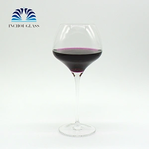 OEM/ODM 500ml Unique elegant Large Handmade Crystal Red Wine Glass