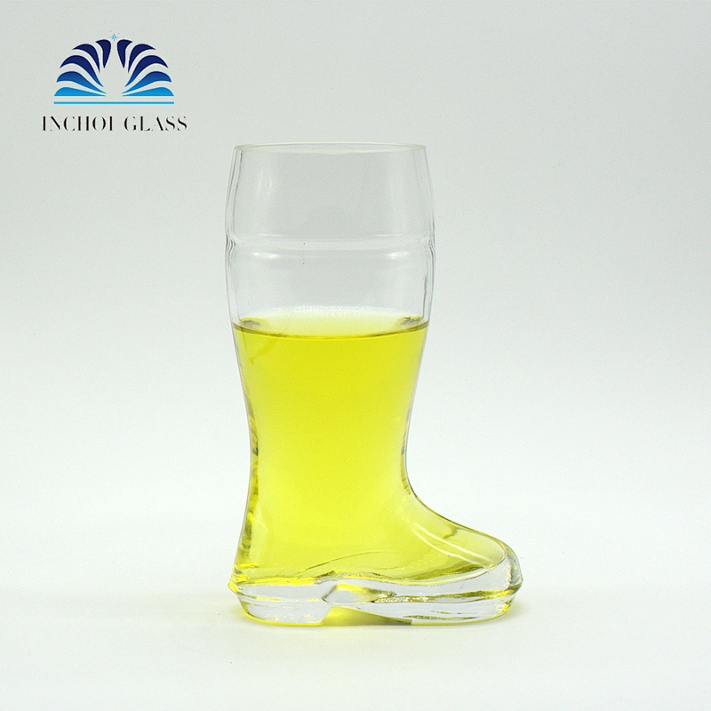 Custom Printing Creative Handmade Small And Big Boots Summer Beer Glass/beer glass mug
