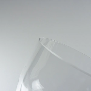 Manual Customization Bottomless Transparent Red Liquor Goblet Wine Glass Cup